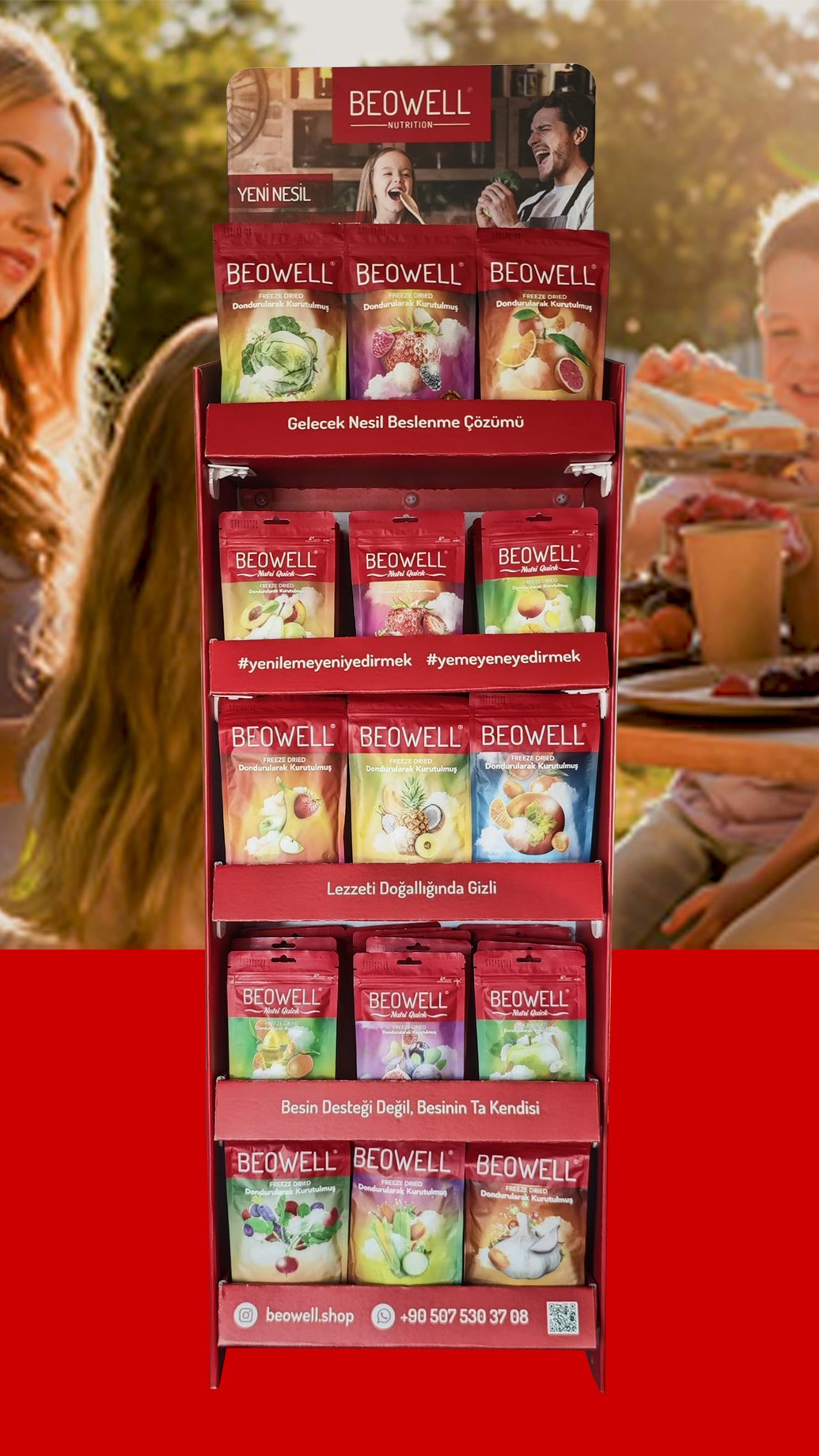  BEOWELL NUTRITION - Nutri Mix Standı