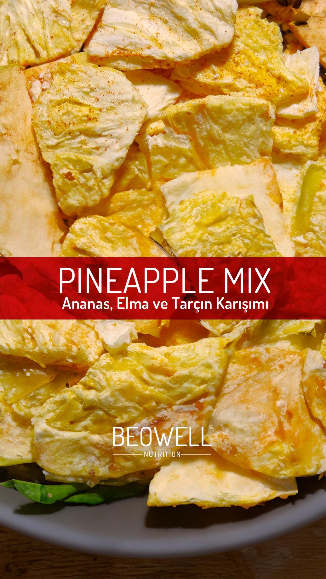 PINEAPPLE MIX | Ananas, Elma, Tarçın Karışımı |